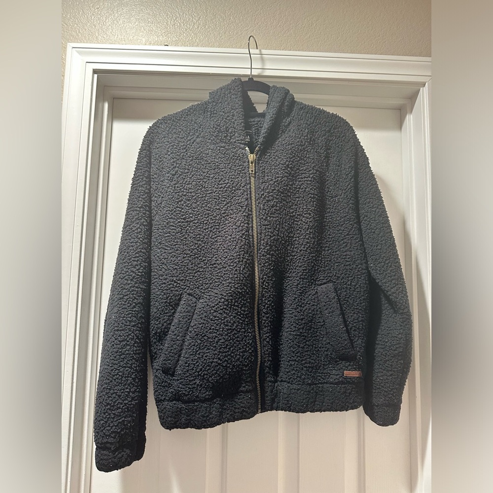 Women’s Billabong Black Sherpa Jacket